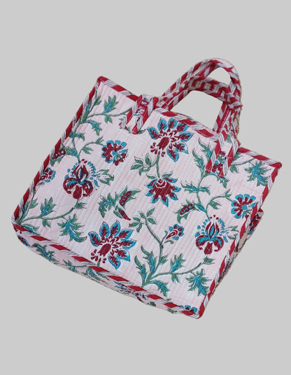 PINK & RED SMALL TOTE BAG