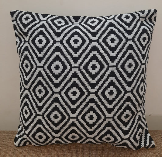 BLACK & WHITE CUSHION COVERS ( SET OF 2 )