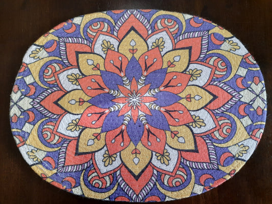 MULTI COLOURED TABLE PLACEMATS
