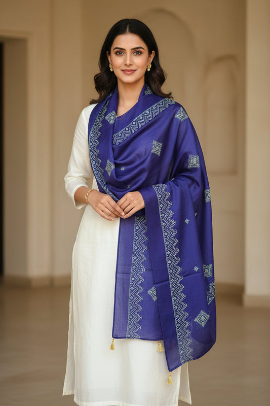 BLUE CLASSIC STOLE