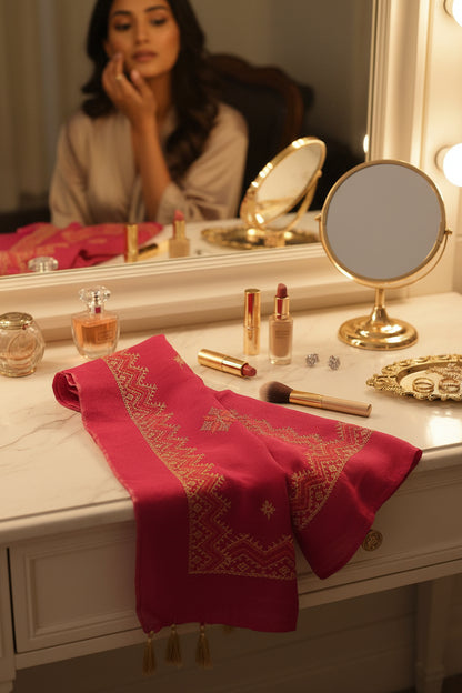 RED CLASSIC STOLE