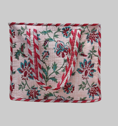 PINK & RED SMALL TOTE BAG