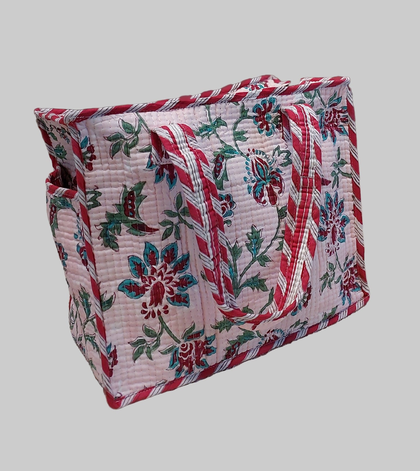 PINK & RED SMALL TOTE BAG