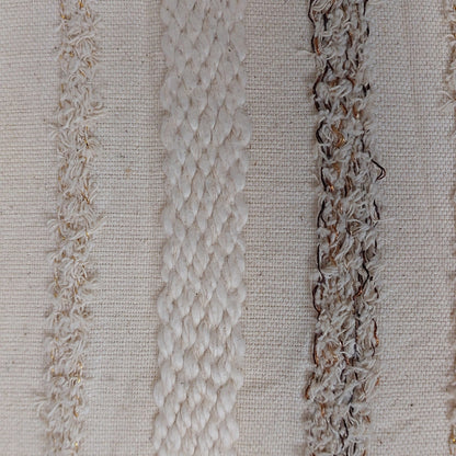 OFF WHITE STRIPED CUSHION COVERS ( SET OF 2 )