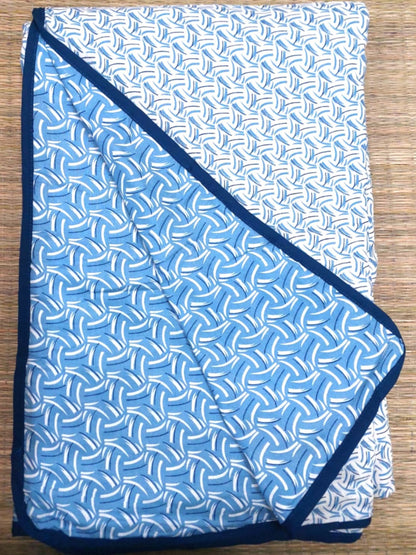BLUE & WHITE REVERSIBLE DOHAR
