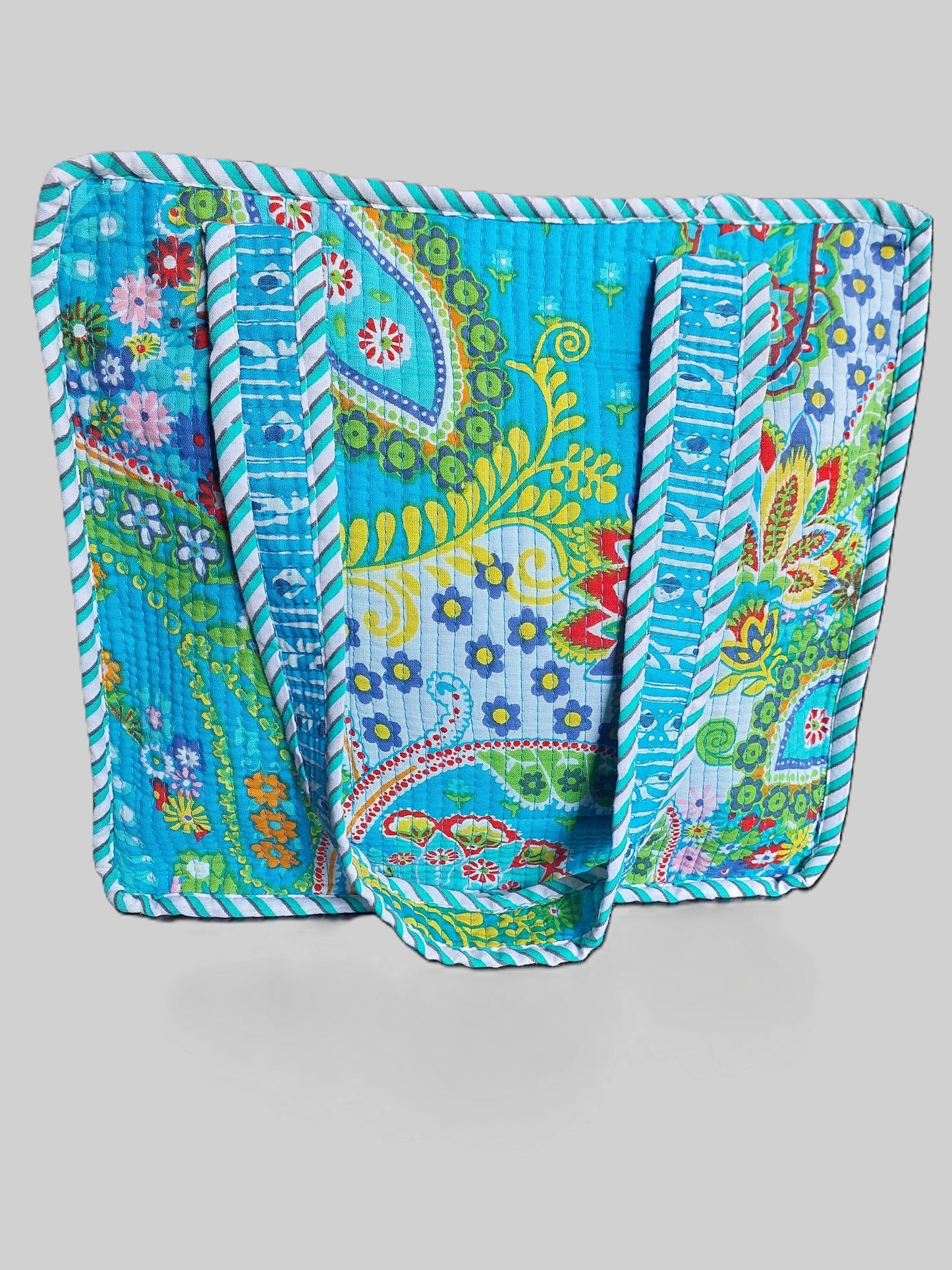 BLUE SMALL HAND BAG