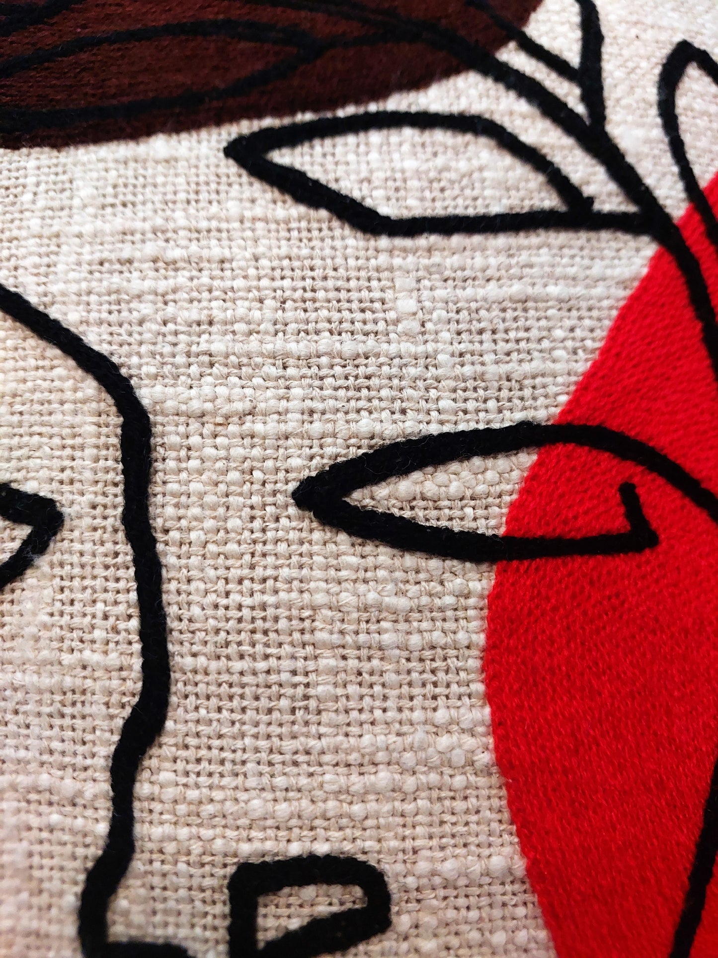 EMBROIDERED - ABSTRACT CUSHION COVERS ( SET OF 2 )