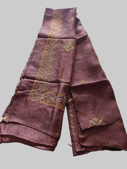BROWN CLASSIC STOLE
