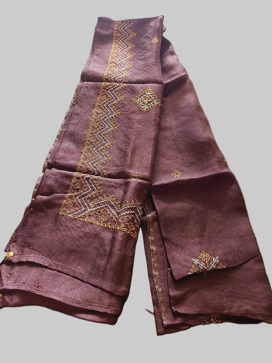 BROWN CLASSIC STOLE