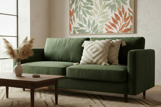 TUFTED OFF WHITE CUSHION COVERS ( SET OF 2 )