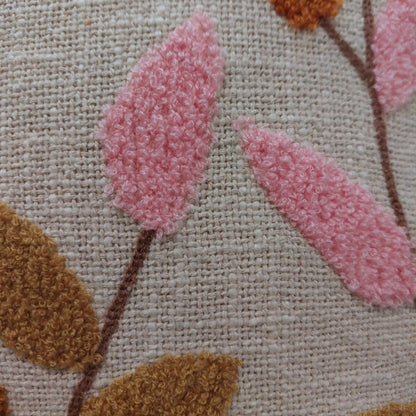EMBROIDERED - FLORAL CUSHION COVERS ( SET OF 2 )